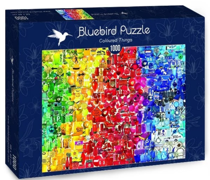 Puzzle - Bluebird - Obiecte colorate