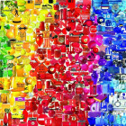 Puzzle - Bluebird - Obiecte colorate