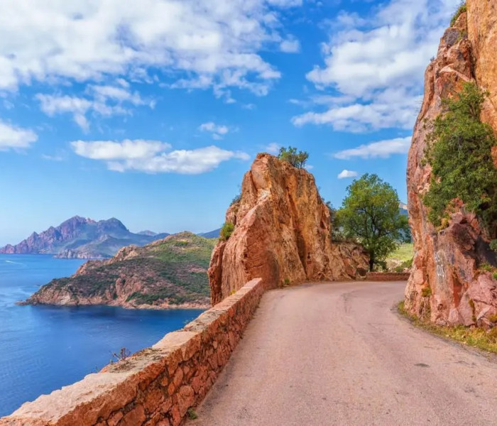 Puzzle - Bluebird - Drum în Calanques de Piana, Corsica