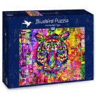 Puzzle - Bluebird - Tigru colorat