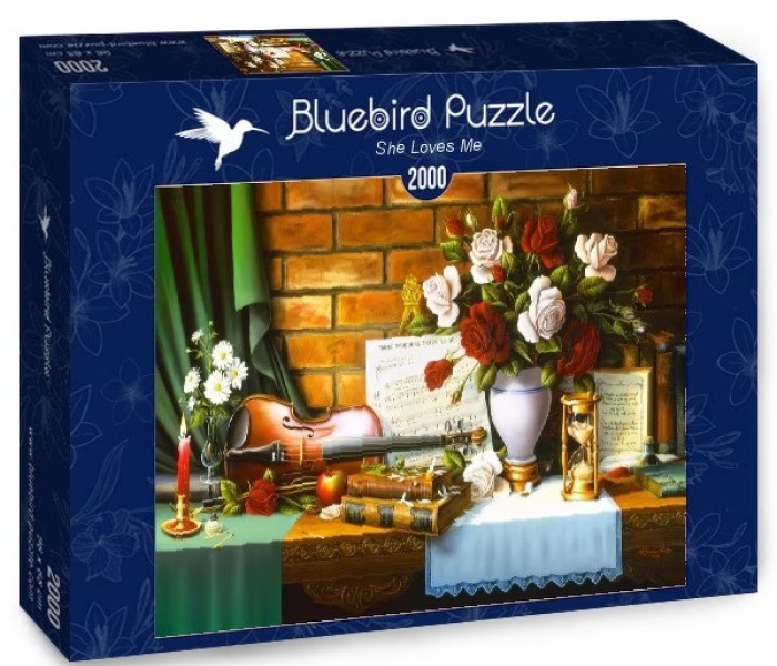 Puzzle - Bluebird - Mă iubește