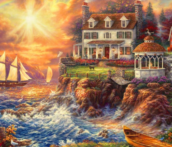 Puzzle - Bluebird - Oază de liniște