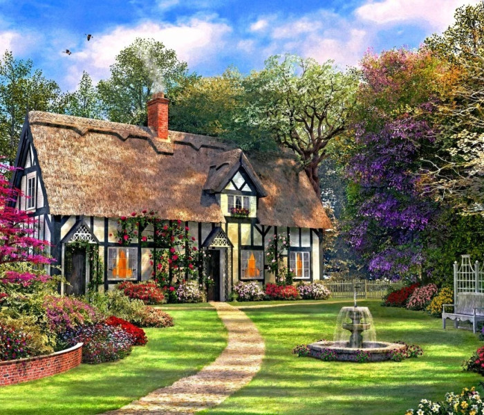 Puzzle - Bluebird - Casă izolată