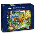 Puzzle - Bluebird - Tigru animat