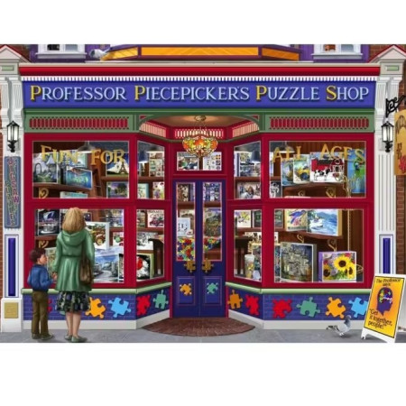 Magazinul de puzzle al profesorului
