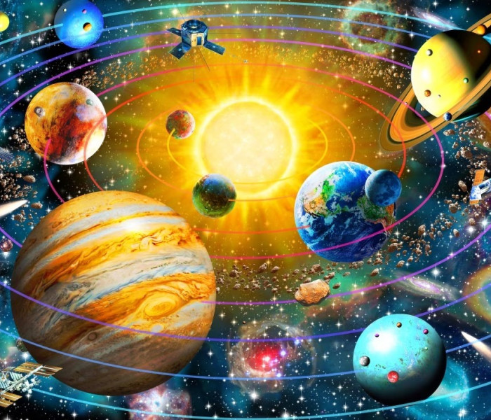 Puzzle - Bluebird - Sistem solar