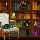 Puzzle - Bluebird - Bibliotecă veche