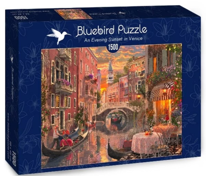 Puzzle - Bluebird - Apus de soare în Veneția