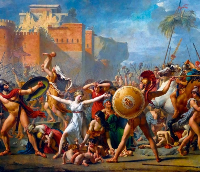 Puzzle - Bluebird - Răpirea sabinelor, 1799