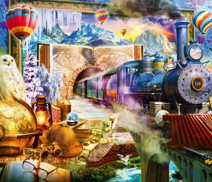 Puzzle - Bluebird - Călătorie fantastică