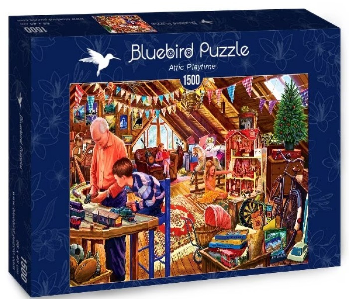 Puzzle - Bluebird - Joacă la mansardă