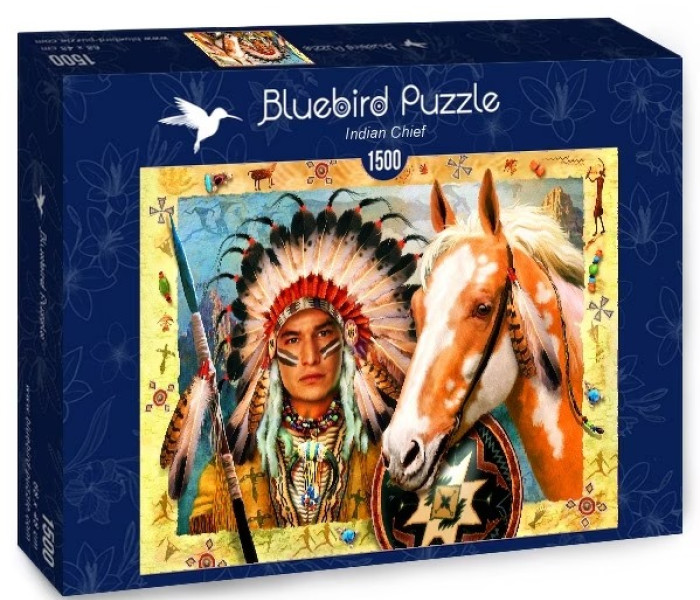 Puzzle - Bluebird - Șef indian