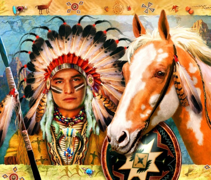 Puzzle - Bluebird - Șef indian