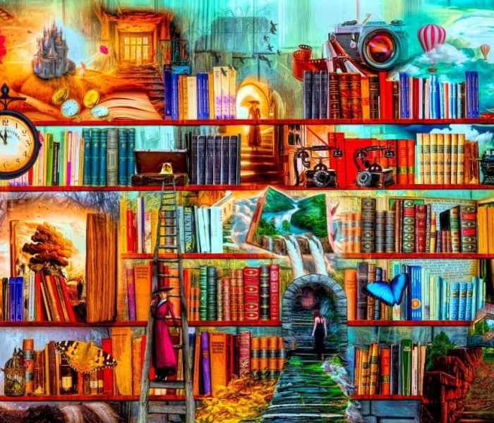 Puzzle - Bluebird - Cărți misterioase