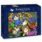 Puzzle - Bluebird - Nesupunere în grădină