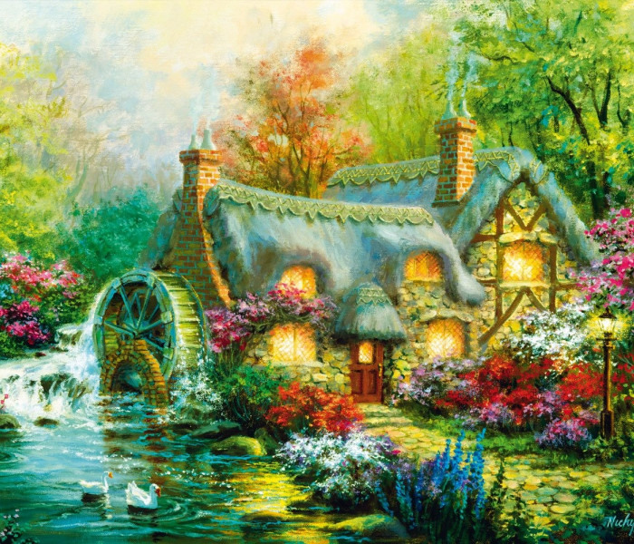 Puzzle - Bluebird - Odihnă la țară