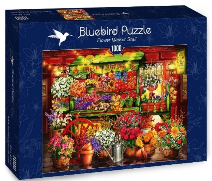 Puzzle - Bluebird - Stand cu flori