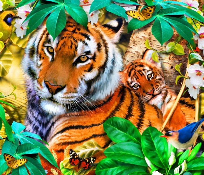 Puzzle - Bluebird - În umbră