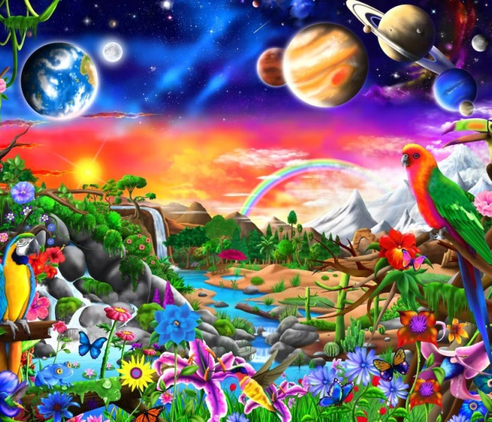 Puzzle - Bluebird - Rai cosmic