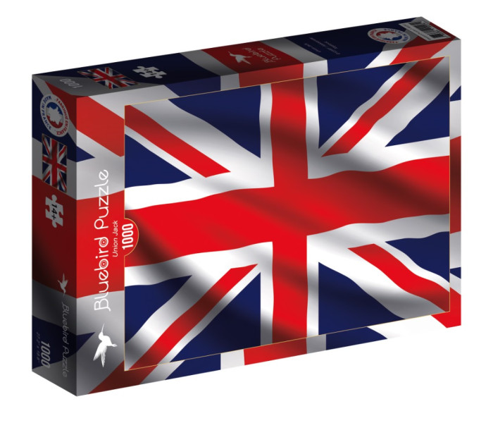Puzzle - Bluebird - Steagul Regatului Unit