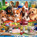 Puzzle - Castorland - Desert pentru cățeluși