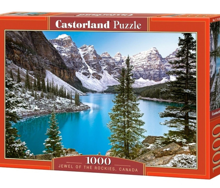 Puzzle - Castorland - Bijuterie a Munților Stâncoși, Canada