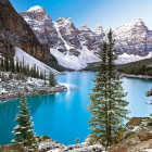 Puzzle - Castorland - Bijuterie a Munților Stâncoși, Canada