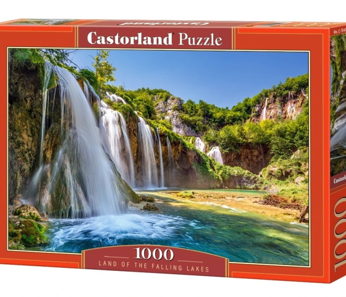 Puzzle - Castorland - Țara lacurilor căzătoare