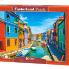 Puzzle - Castorland - Culori Burano, Italia