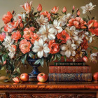 Puzzle - Castorland - Seară florală