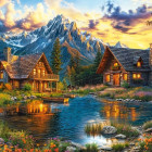 Puzzle - Castorland - Seară de vară