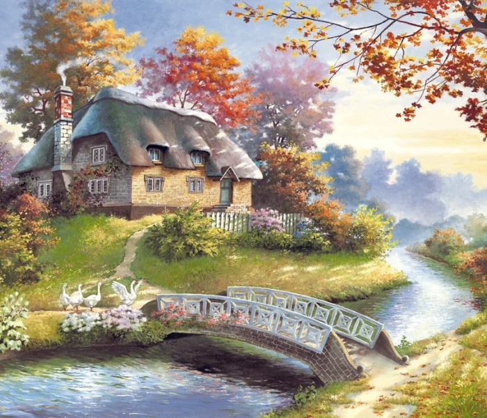 Puzzle - Castorland - Căsuță