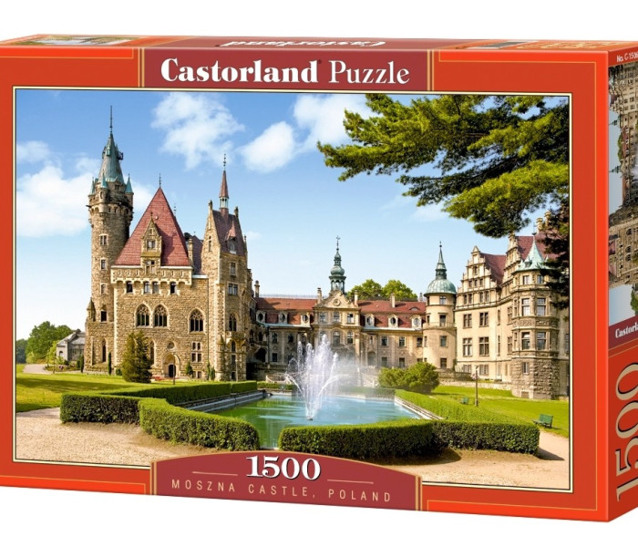 Puzzle - Castorland - Castelul Moszna, Polonia