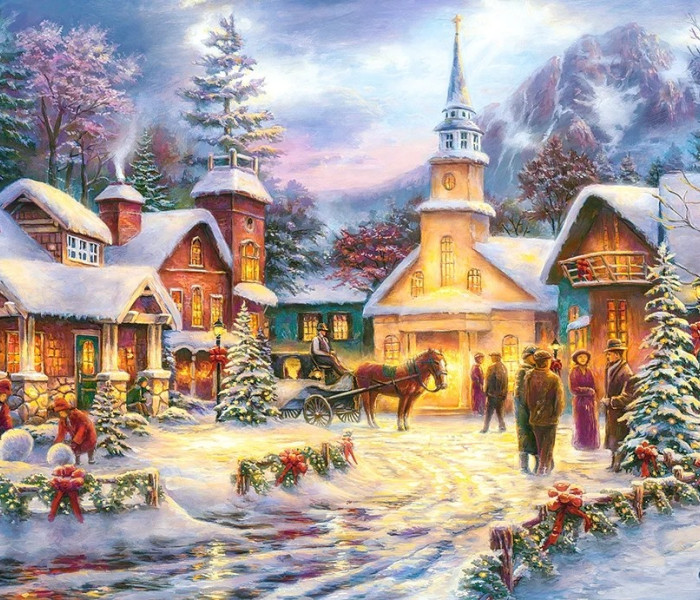 Puzzle - Castorland - Credința curge adânc