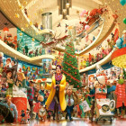 Puzzle - Castorland - Cumpărături nebunești