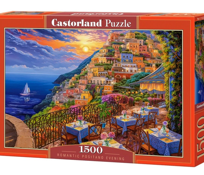 Puzzle - Castorland - Seară romantică Positano