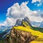 Puzzle - Castorland - Dolomiti maestosi, Italia