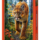 Puzzle - Castorland - Puma de munte în pădure