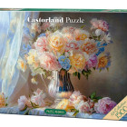 Puzzle - Castorland - Pivonii pastel