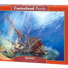 Puzzle - Castorland - Galeon scufundat