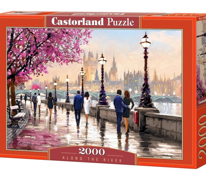 Puzzle - Castorland - De-a lungul râului