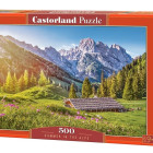 Puzzle - Castorland - Vară în Alpi
