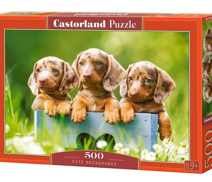 Puzzle - Castorland - Teckeli drăguți