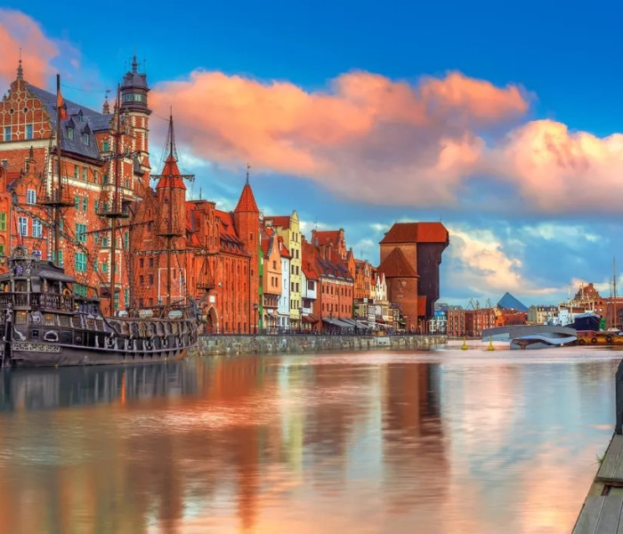Puzzle - Castorland - Culorile orașului Gdańsk