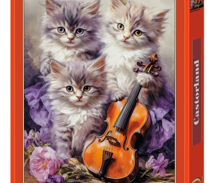 Puzzle - Castorland - Pisoi muzicali