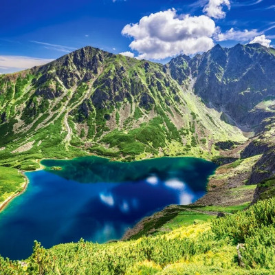 Czarny Staw Gasienicowy, Munții Tatra, Polonia