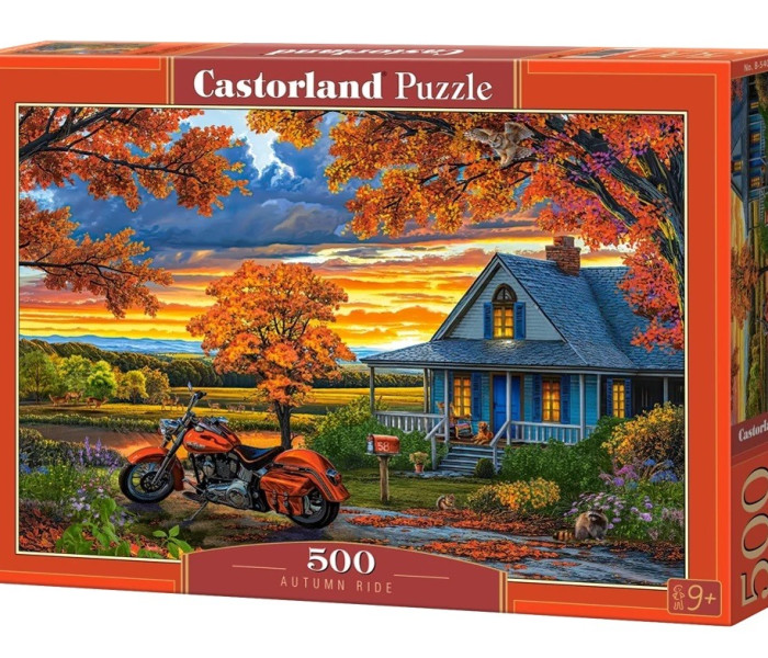 Puzzle - Castorland - O plimbare de toamnă