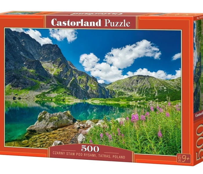 Puzzle - Castorland - Czarny Staw pod Rysami, Munții Tatra, Polonia