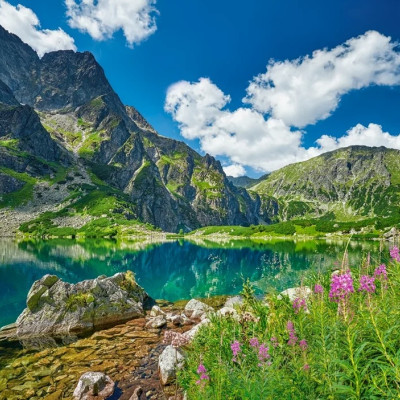  Czarny Staw pod Rysami, Munții Tatra, Polonia