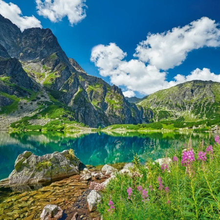  Czarny Staw pod Rysami, Munții Tatra, Polonia